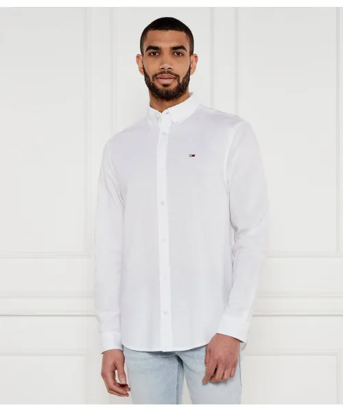 

Рубашка Regular fit Tommy Jeans, белый