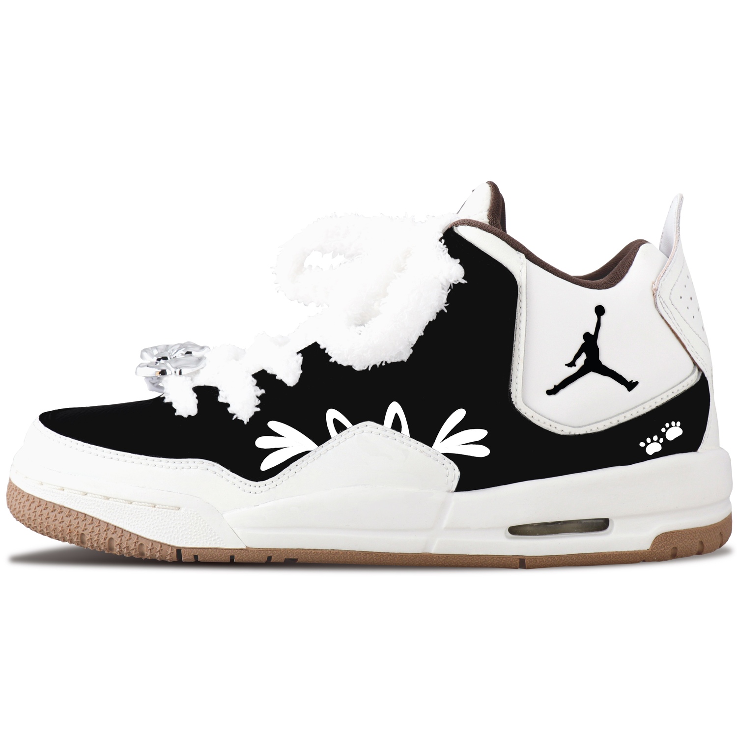 

Детские баскетбольные кроссовки Courtside 23 для школьников Jordan, белый