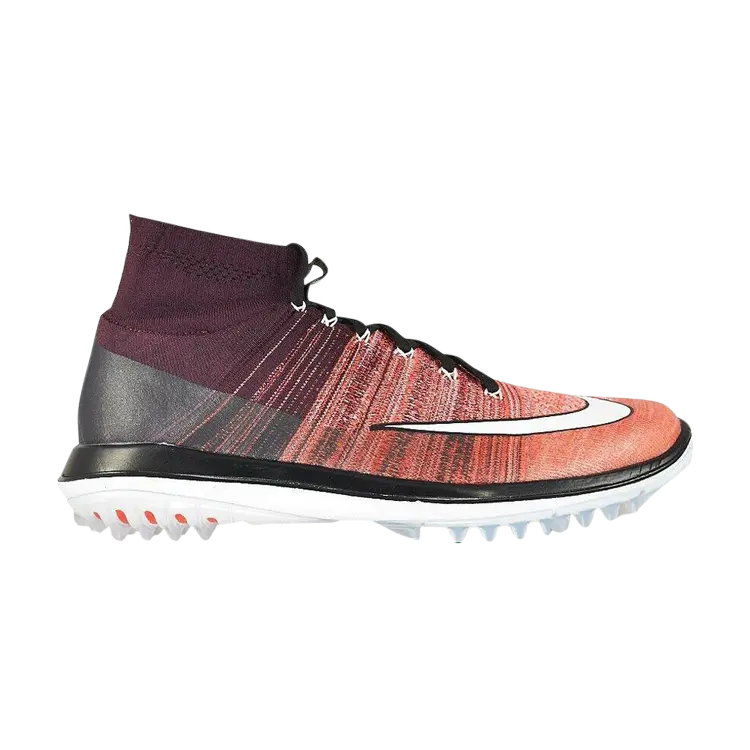 

Кроссовки Nike Flyknit Elite Golf 'Deep Burgundy', красный, Красный;коричневый, Кроссовки Nike Flyknit Elite Golf 'Deep Burgundy', красный