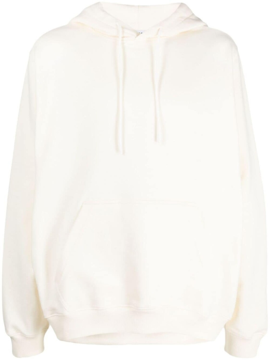 

MSGM толстовка с капюшоном из хлопкового джерси с логотипом, нейтральный цвет