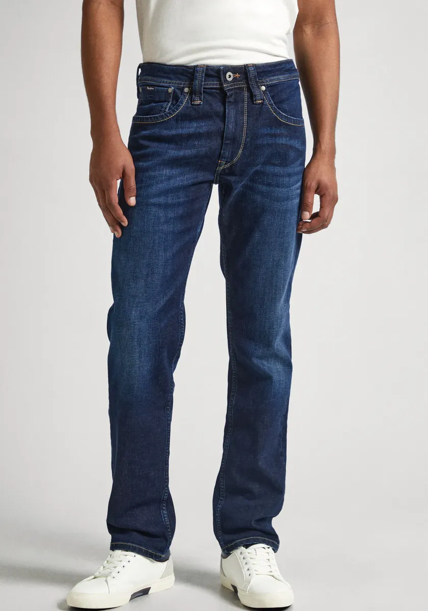 

Джинсы прямого кроя Pepe Jeans "CASH", синий