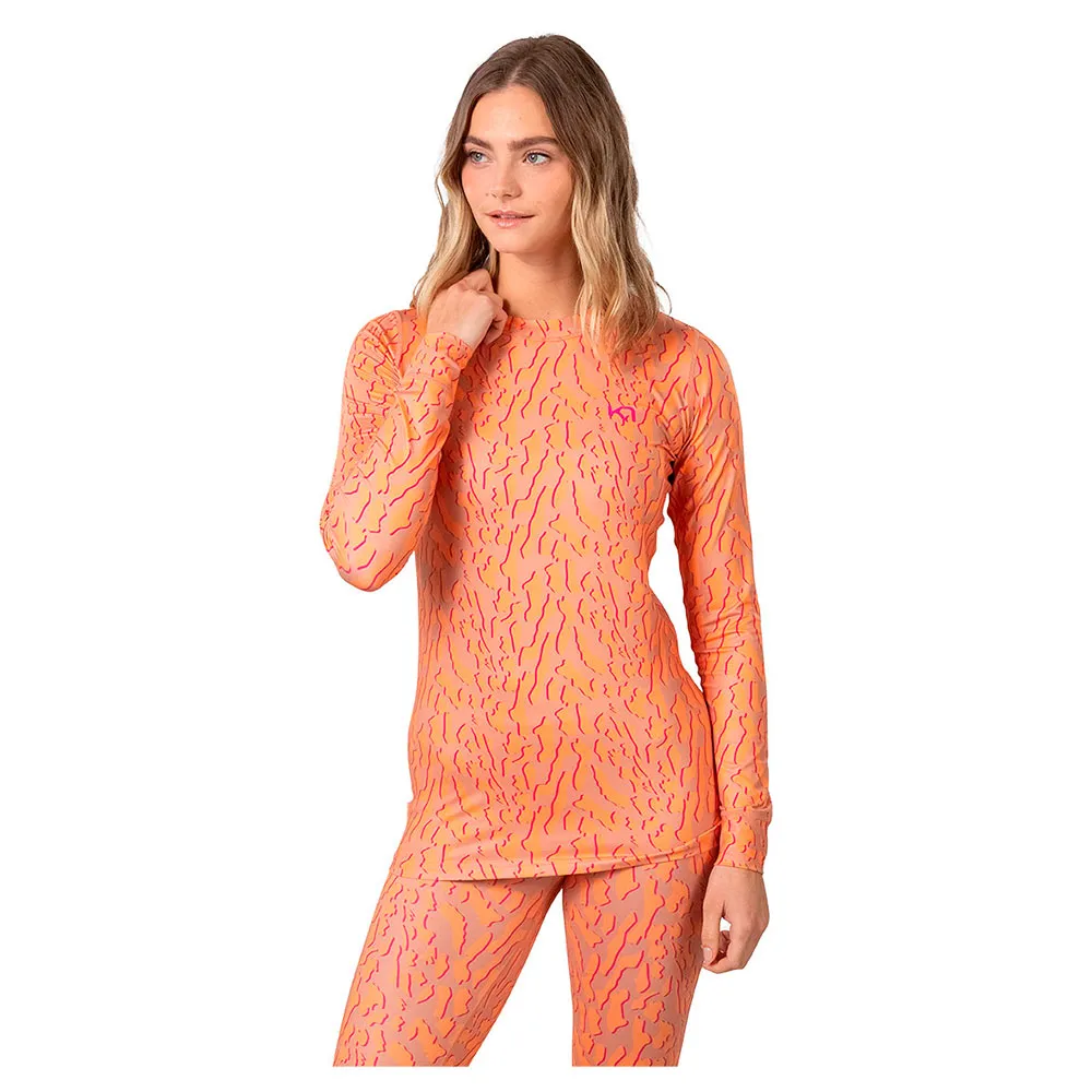 

Футболка Kari Traa Fryd long sleeve, оранжевый