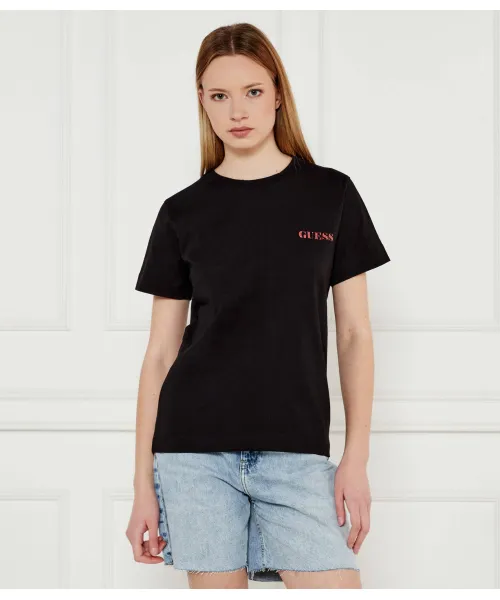 

Американская футболка Regular fit Guess Jeans, черный