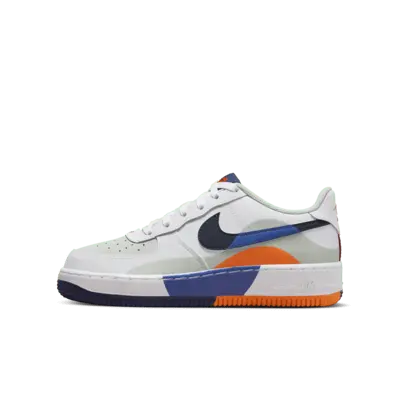 

Кроссовки Nike Air Force 1 LV8, цвет Light Silver/White/Astronomy Blue/Midnight Navy