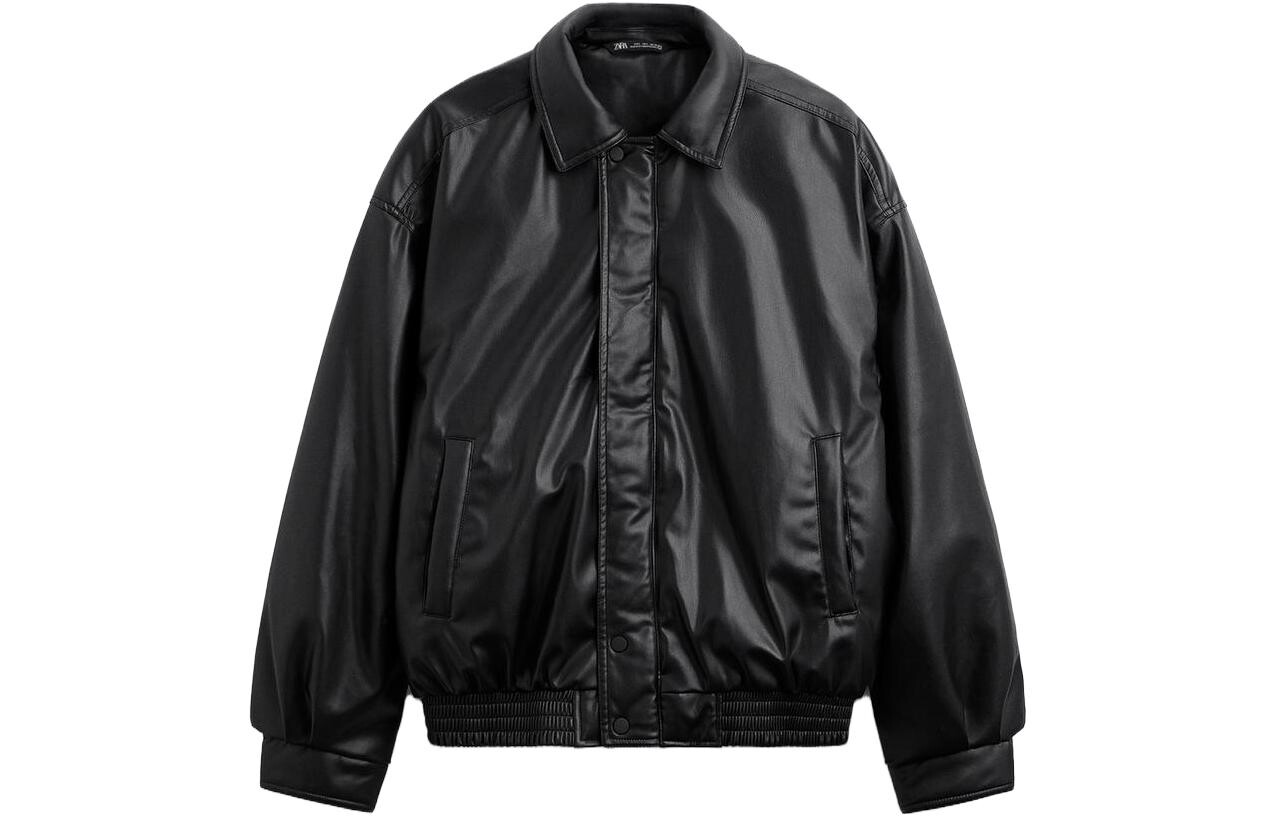 

Куртка мужская черная Zara, черный