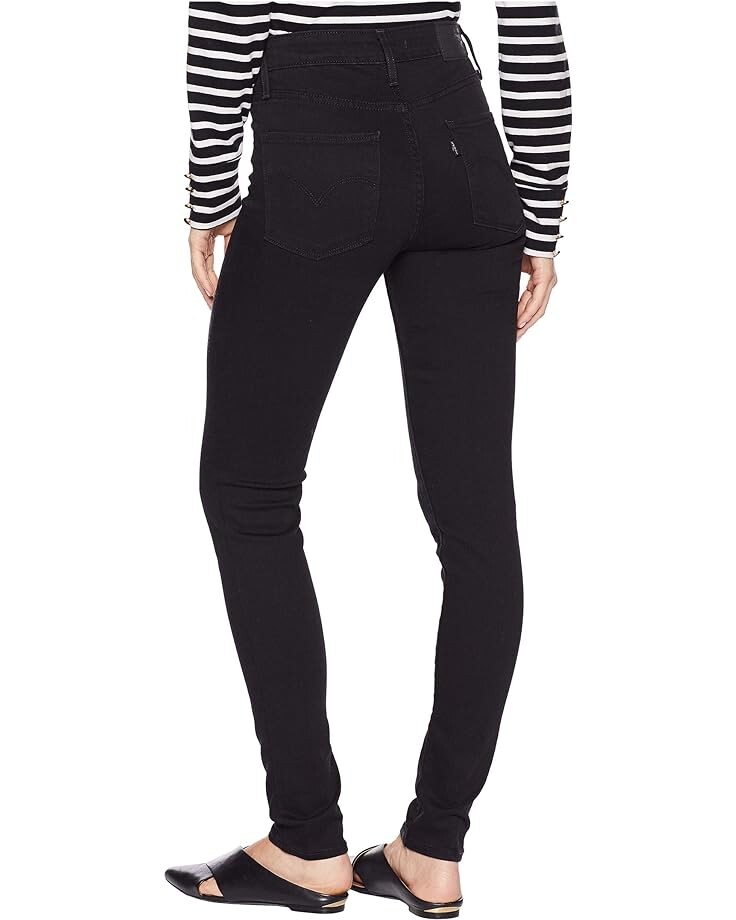 Женские джинсы Levi's Womens 721 High Rise Skinny, черный — фото 3