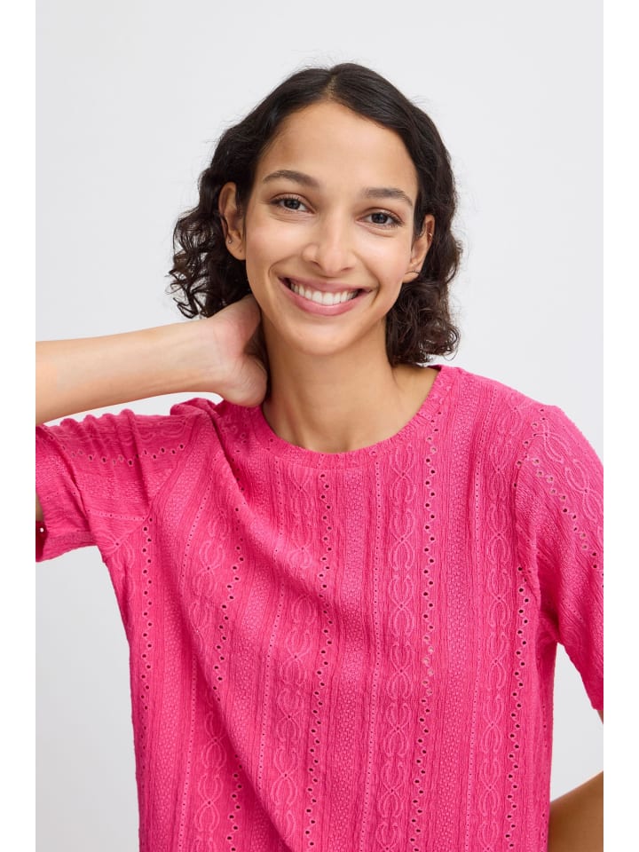 

Футболка BYRASMINE, стандартный крой, цвет малиновый сорбет b. young, Красный, Футболка BYRASMINE, стандартный крой, цвет малиновый сорбет b. young