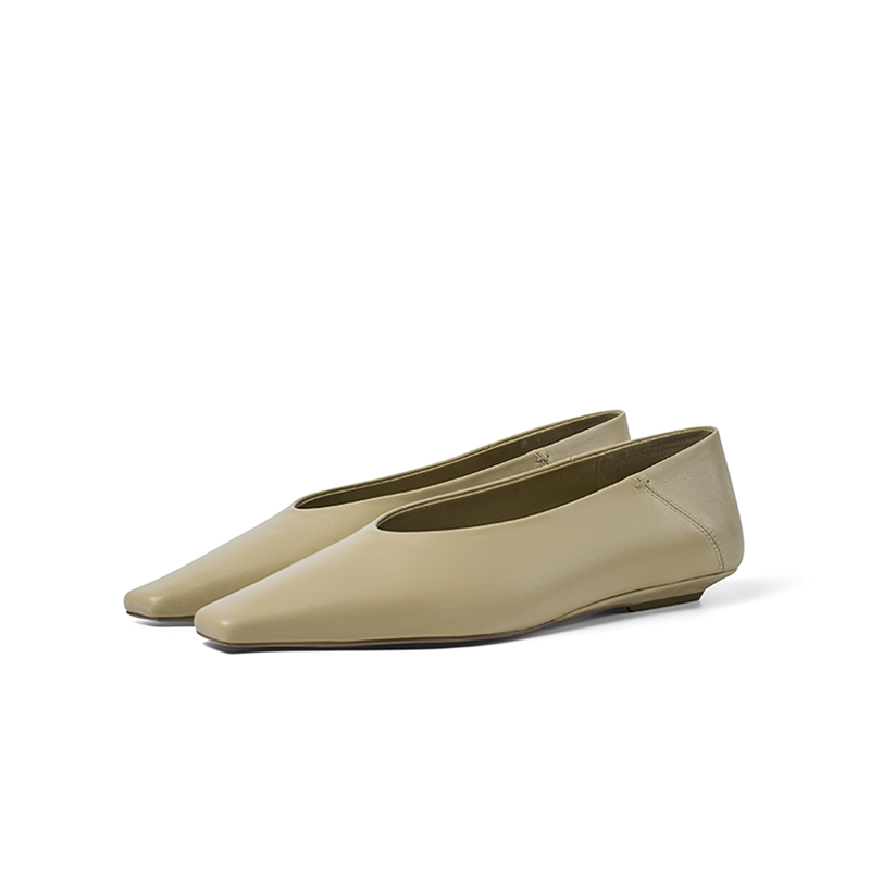 Faytobe Женские повседневные туфли-лодочки бежево-желтые, цвет Beige Yellow