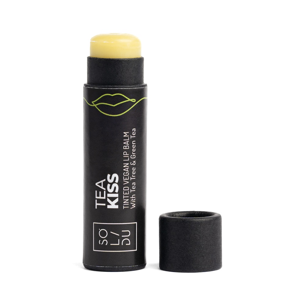 

Бальзам для губ tea kiss lip balm Solidu, вес 7 гр.