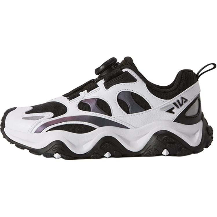 

FILA KIDS Детские кроссовки с низким верхом, износостойкие, противоскользящие, черно-белые, для подростков