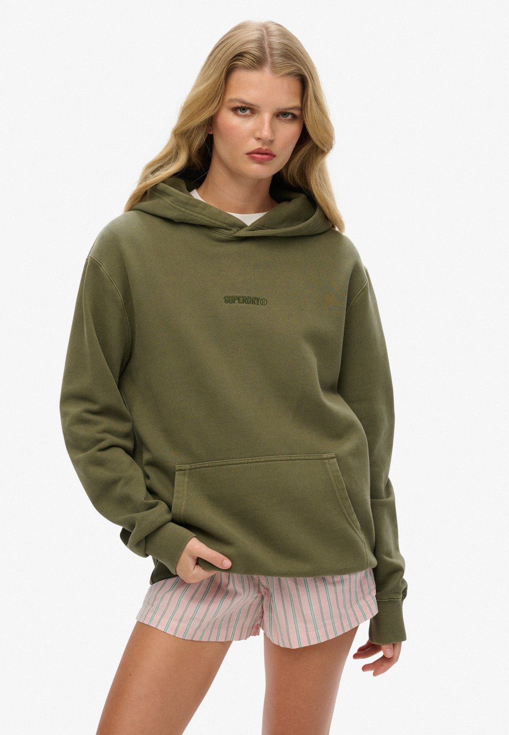 

Толстовка Hoodie Superdry, зеленый