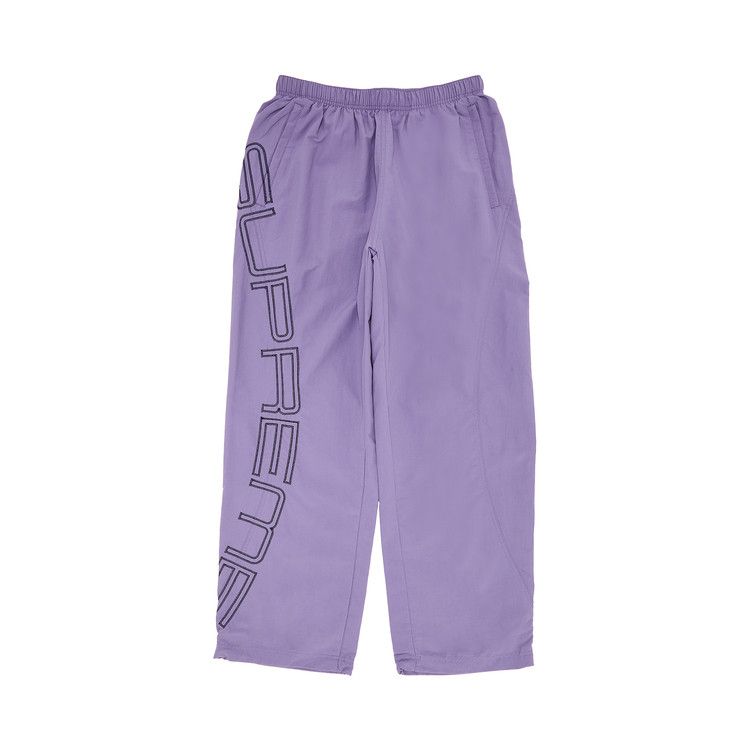 

Брюки Supreme Spellout Embroidered Track Pant, Dusty Purple