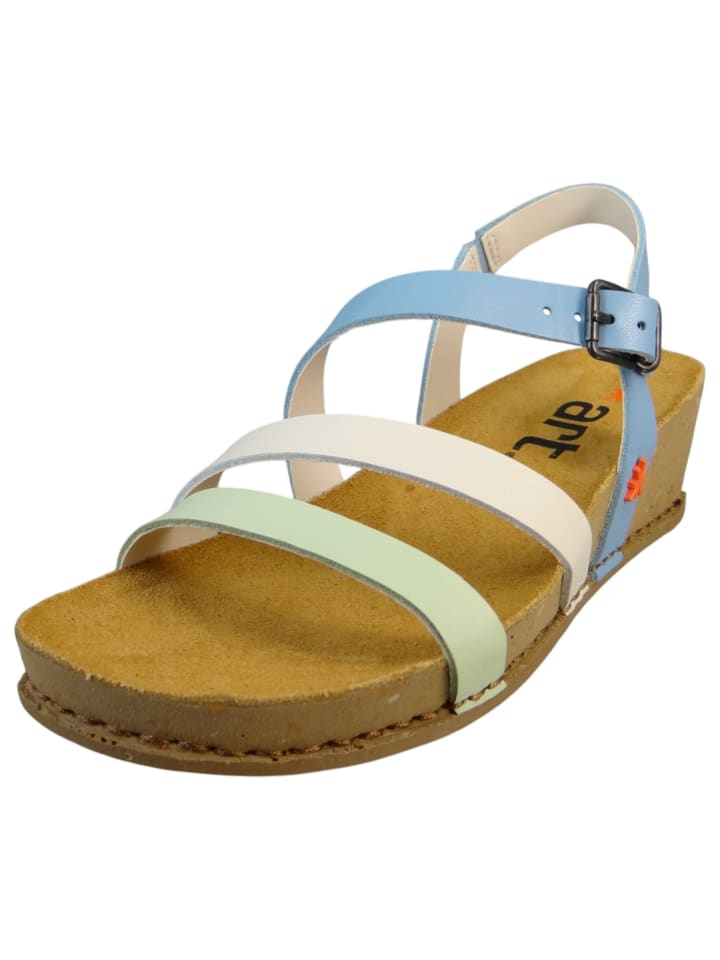 Сандалии на плоской подошве Art in the City , цвет sandalen mehrfarbig