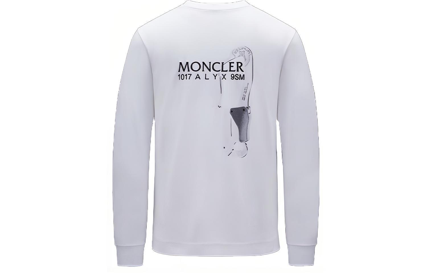 

Футболка Moncler X 1017 Alyx 9SM с длинным рукавом MONCLER GENIUS, белый