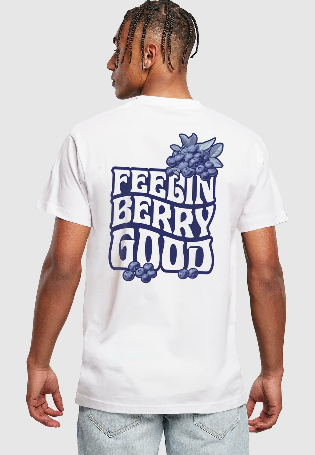 

Футболка с набивным рисунком Berry Good Mister Tee, белая