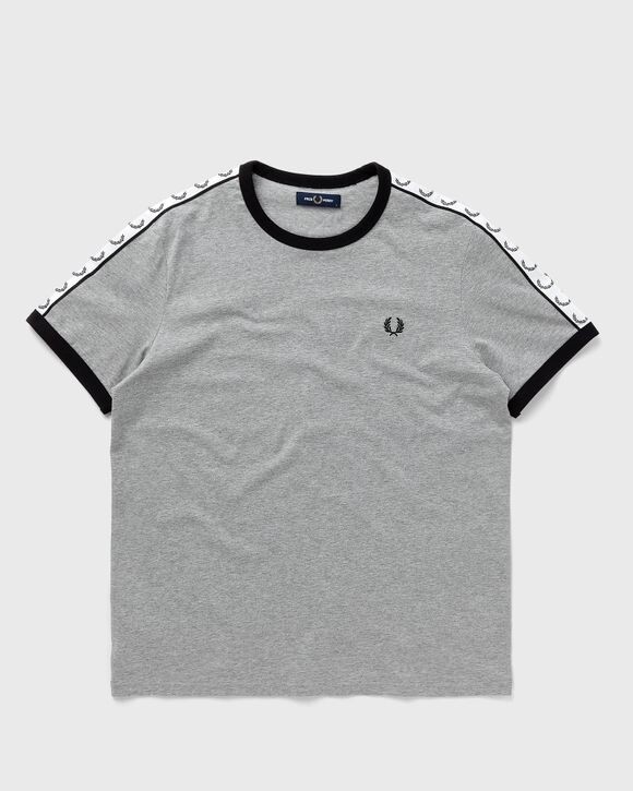 

Футболка Fred Perry Taped Ringer T-Shirt, цвет steel marl