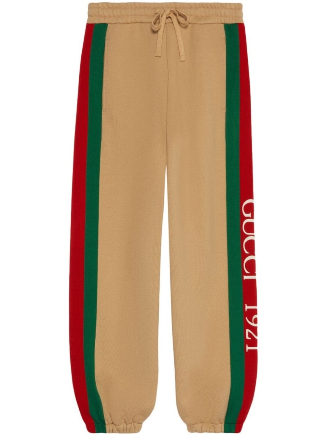 

Gucci спортивные брюки с вышитым логотипом, нейтральный цвет