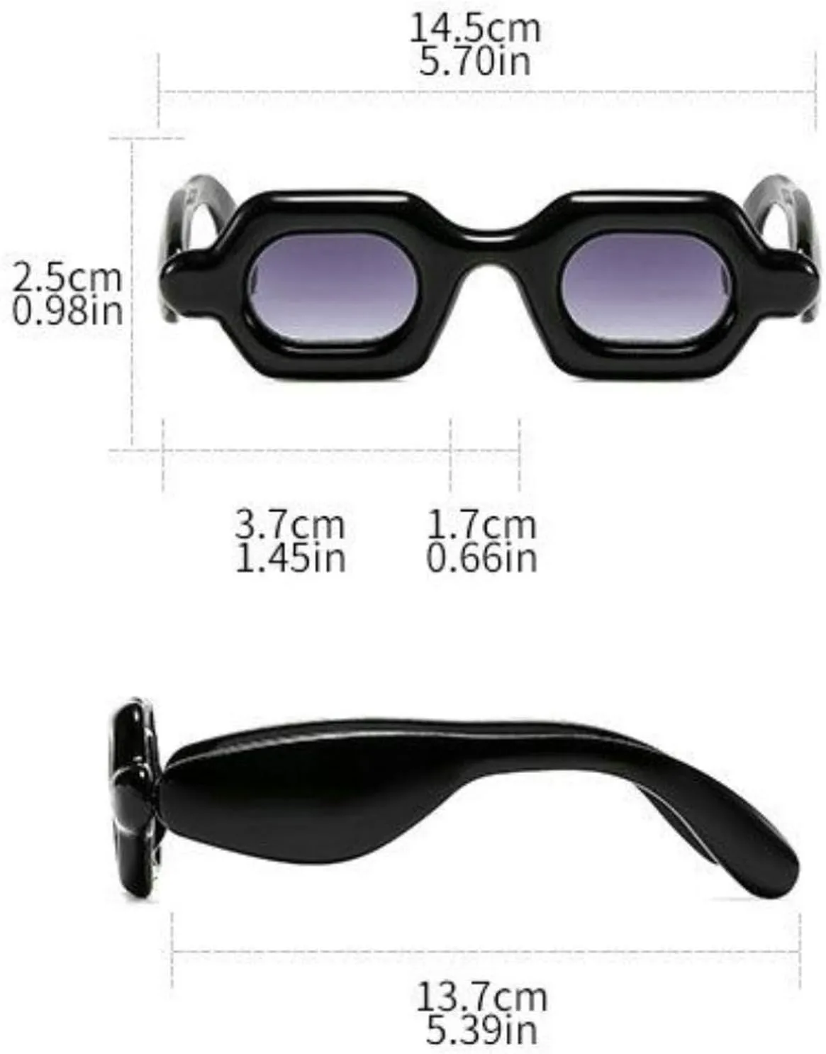 

COTIA Милые квадратные солнцезащитные очки для женщин и мужчин, модные массивные солнцезащитные очки в стиле Y2K, конфетные цвета, хип-хоп, забавные очки, Tea