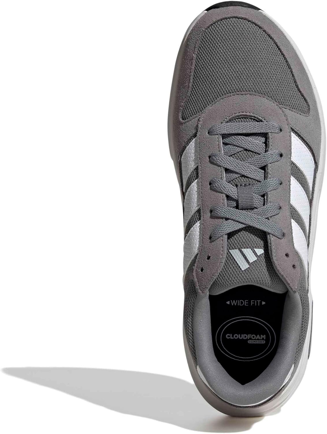 Мужские кроссовки Adidas Cloudfoam Cuxxion, белый/серый — фото 2
