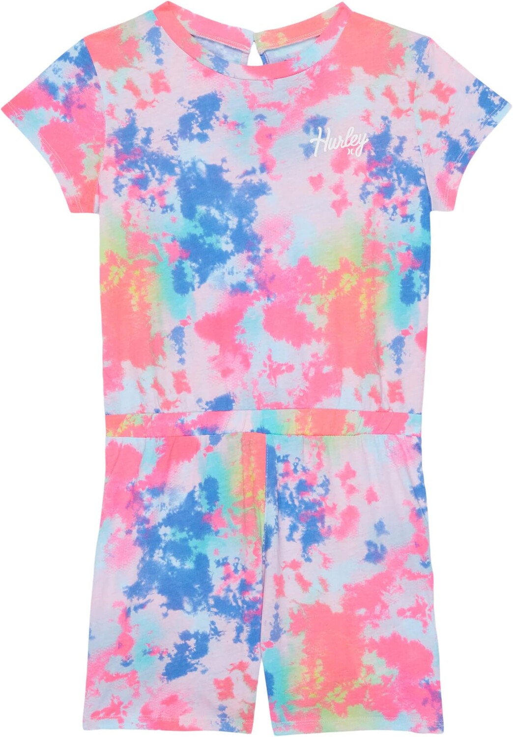 

Комбинезон Hurley Short Sleeve Romper, цвет Pink Multi