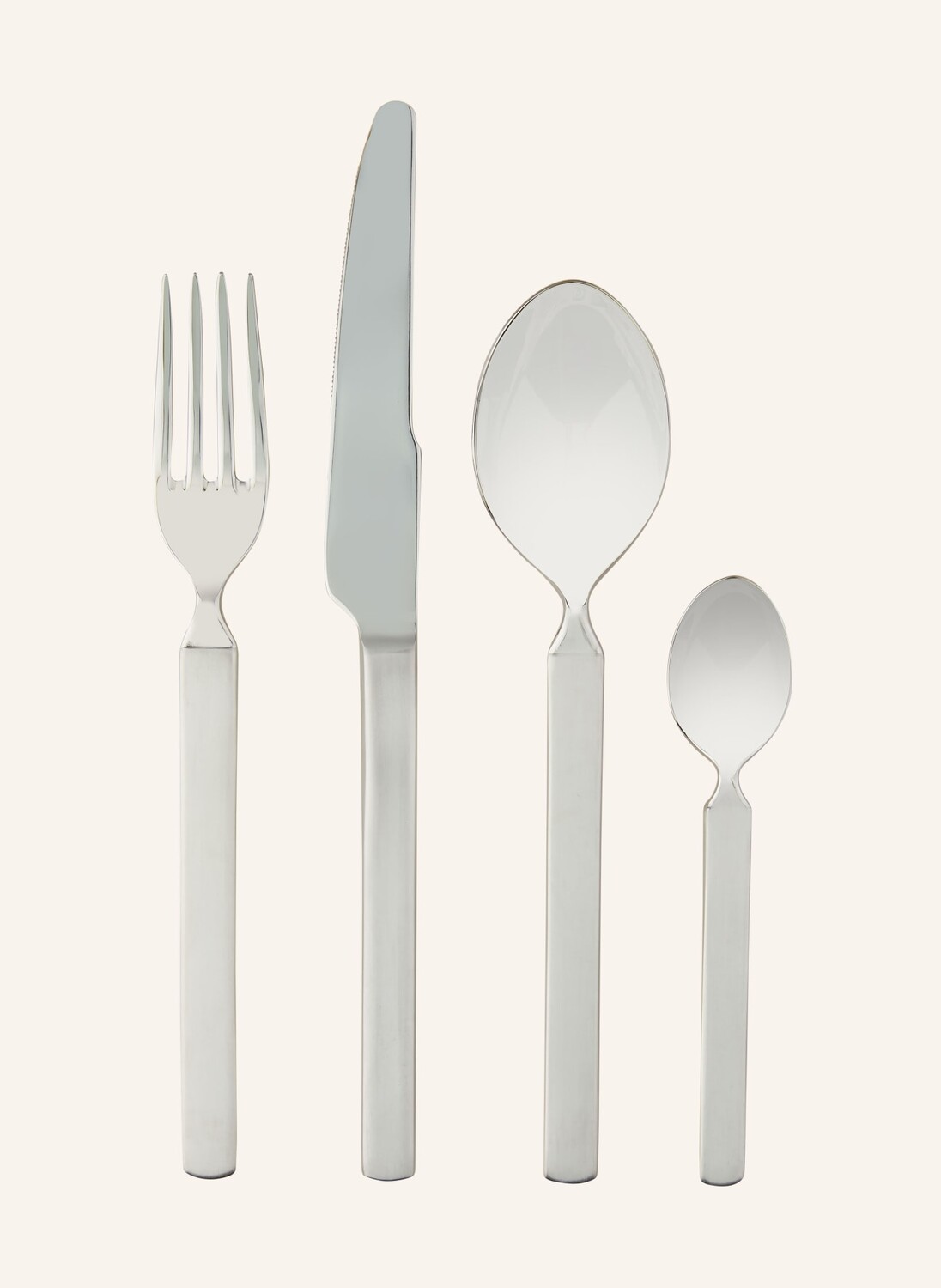 

Набор столовых приборов Alessi 24 шт DRY, серебряный