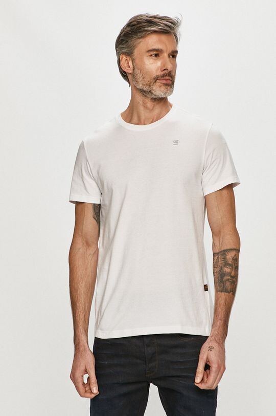 

Футболка G-Star из необработанного хлопка G-Star Raw, белый