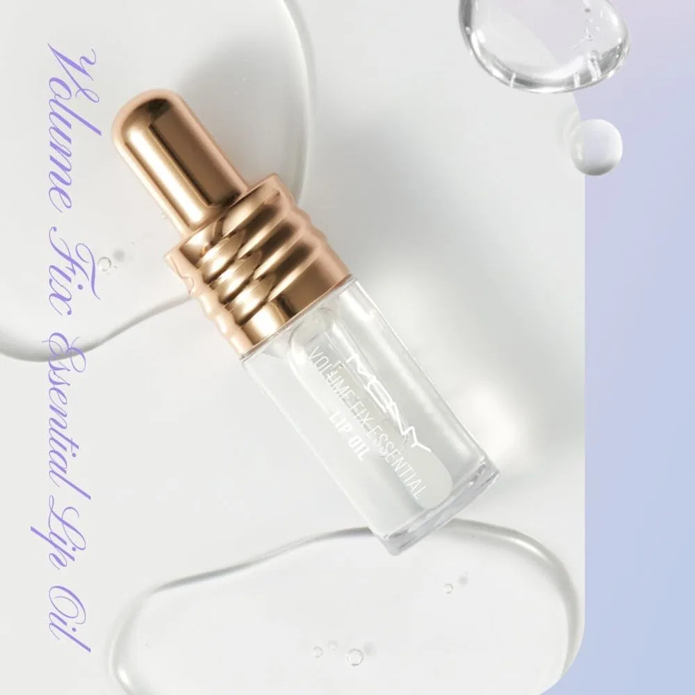 Масло для губ MACQUEEN NEWYORK Volume Fix Essential Lip Oil, 3 мл, прозрачный Mqny — фото 2