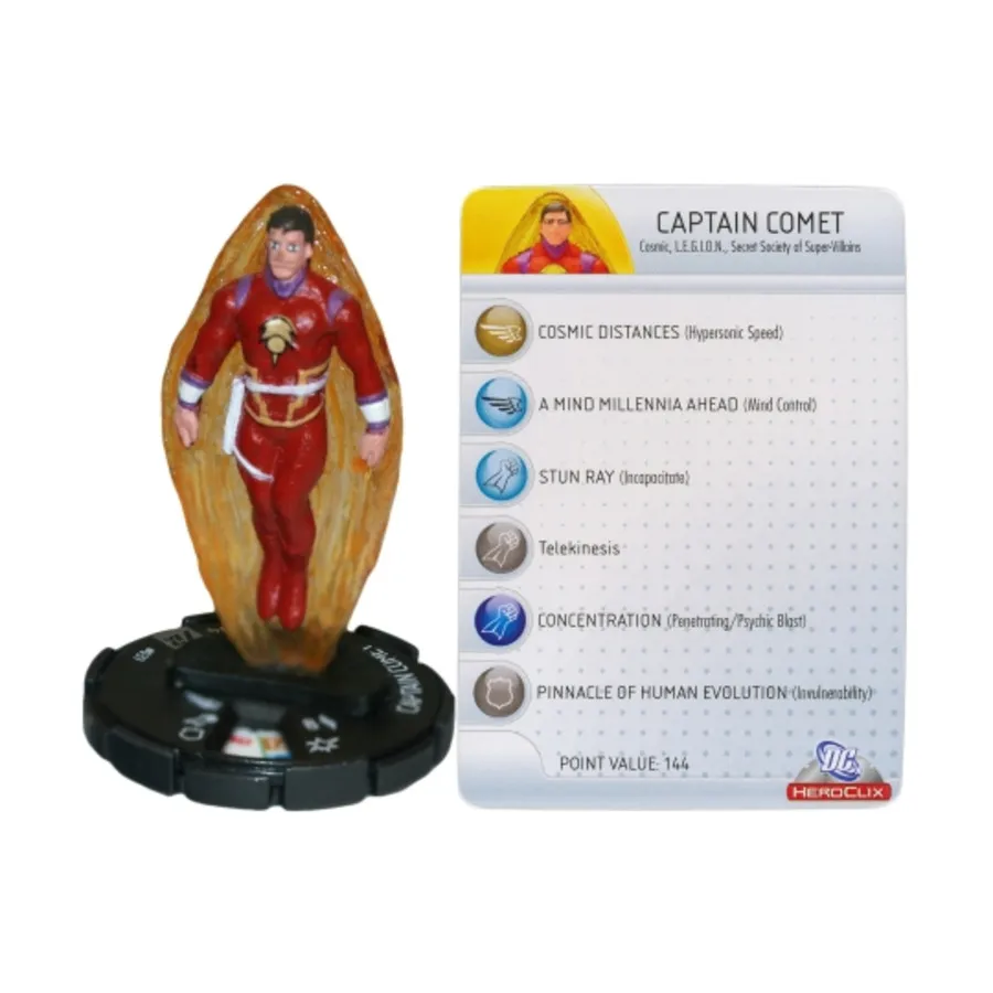 

Капитан Комета № 037 ( клавиша R), DC HeroClix - 75th Anniversary - Singles
