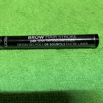 Gosh Brow Hair Stroke 24H Semi Tattoo Ink Liner 001 Коричневый - Новый и запечатанный — фото 2