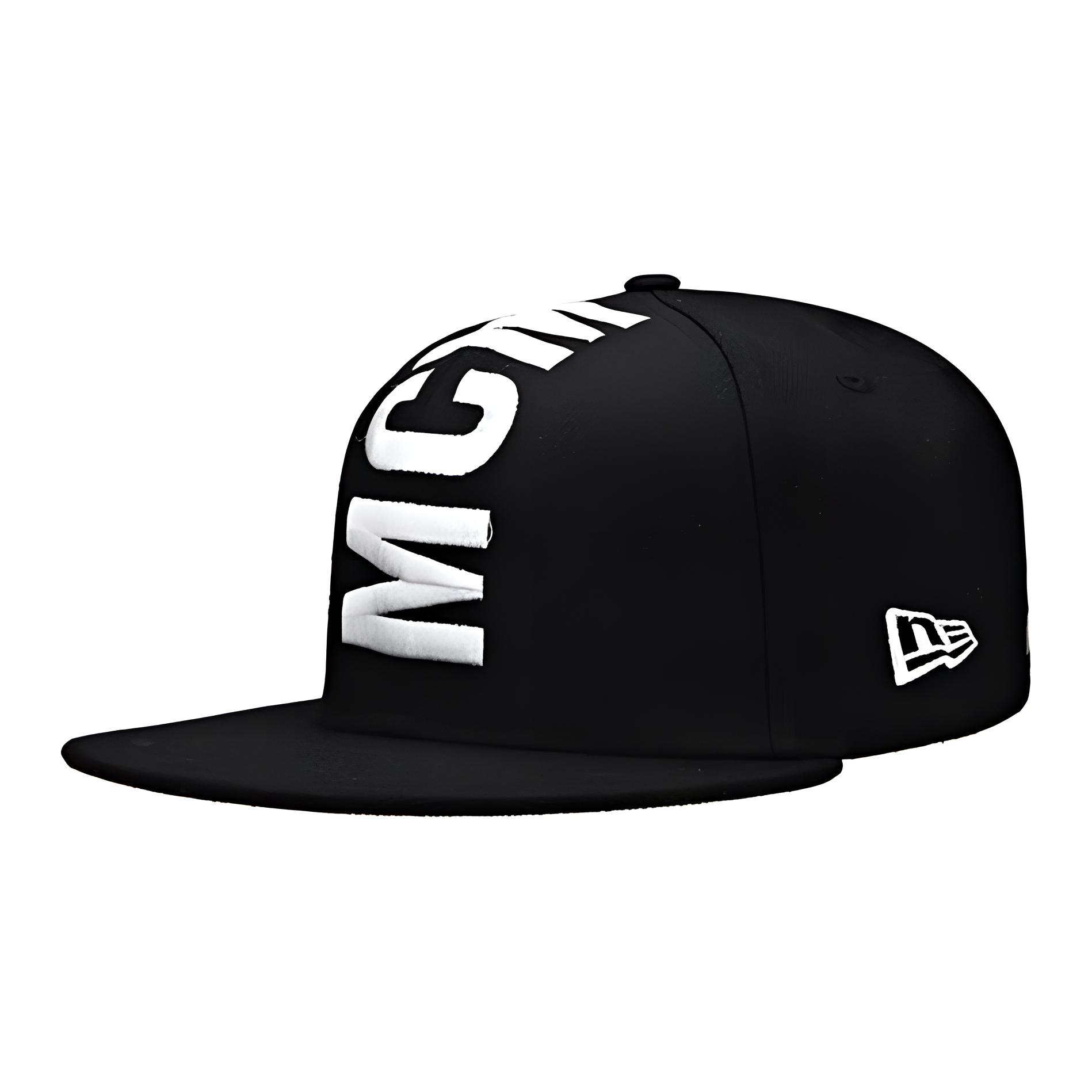 

New Era Бейсболка унисекс черная, Black