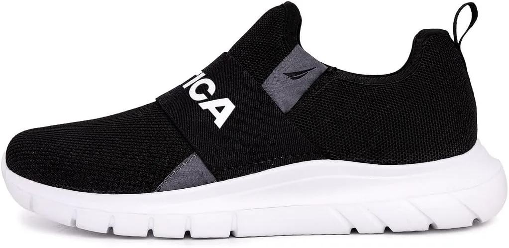 

Мужские слипоны Nautica - повседневная модная обувь для прогулок, средняя и широкая полнота, белый