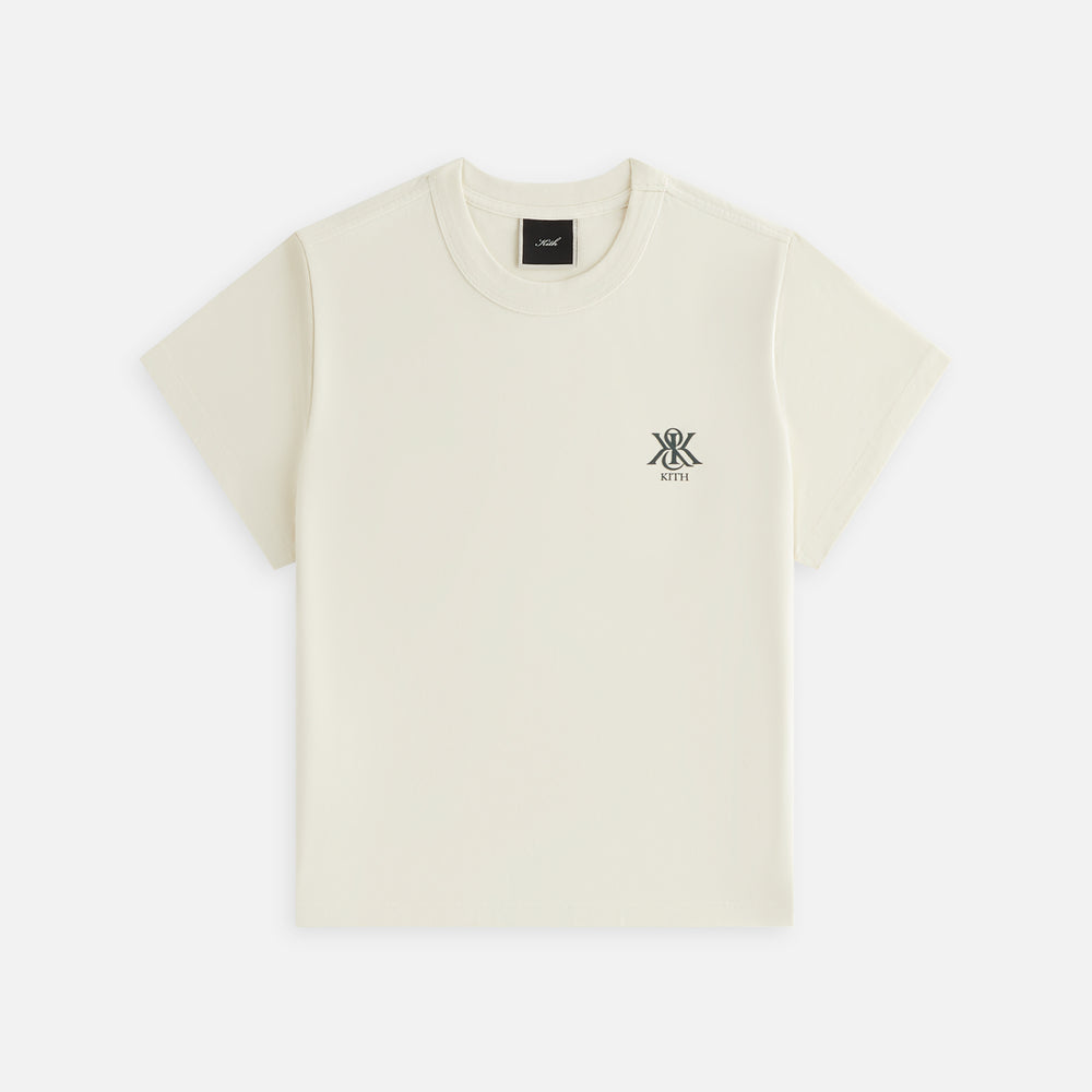 

Футболка Kith Women Mulberry Vintage Tee, цвет Muslin
