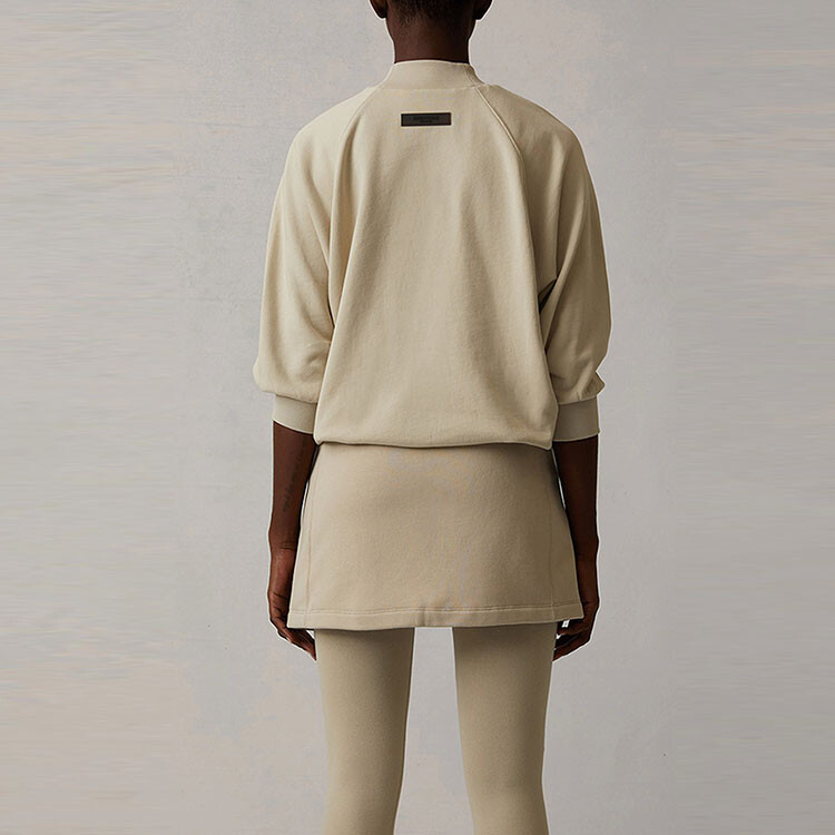 SS22 Повседневная юбка женская пшеничного цвета Fear Of God Essentials — фото 4