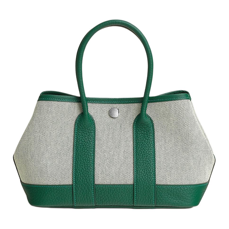 

HERMES Миниатюрная женская садовая сумка из телячьей кожи