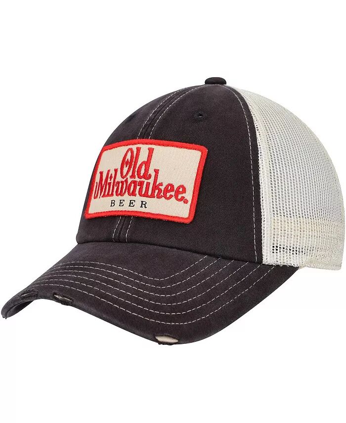 

Мужская кепка-кнопка Stone, Blue Old Milwaukee Orville Snapback American Needle