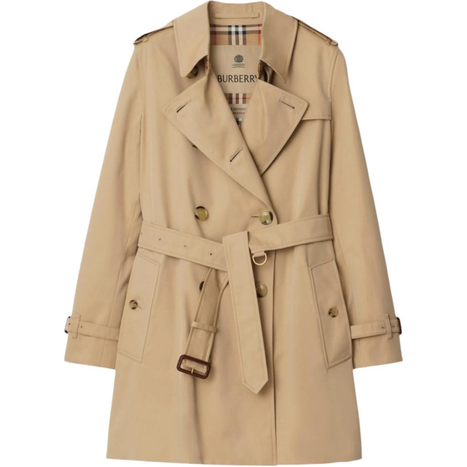 Тренчкоты Burberry, женские, лацканы хаки, весна/осень — фото 3