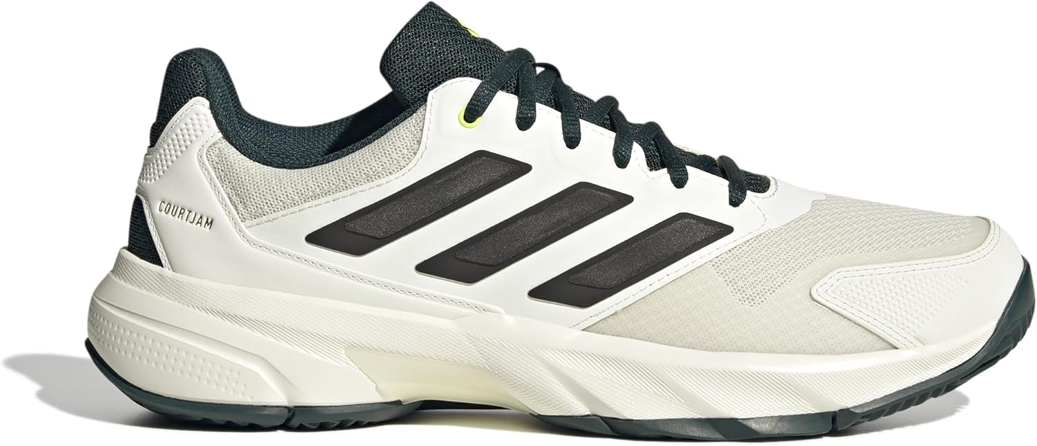 Мужские теннисные кроссовки Adidas Courtjam Control 3, белый — фото 2