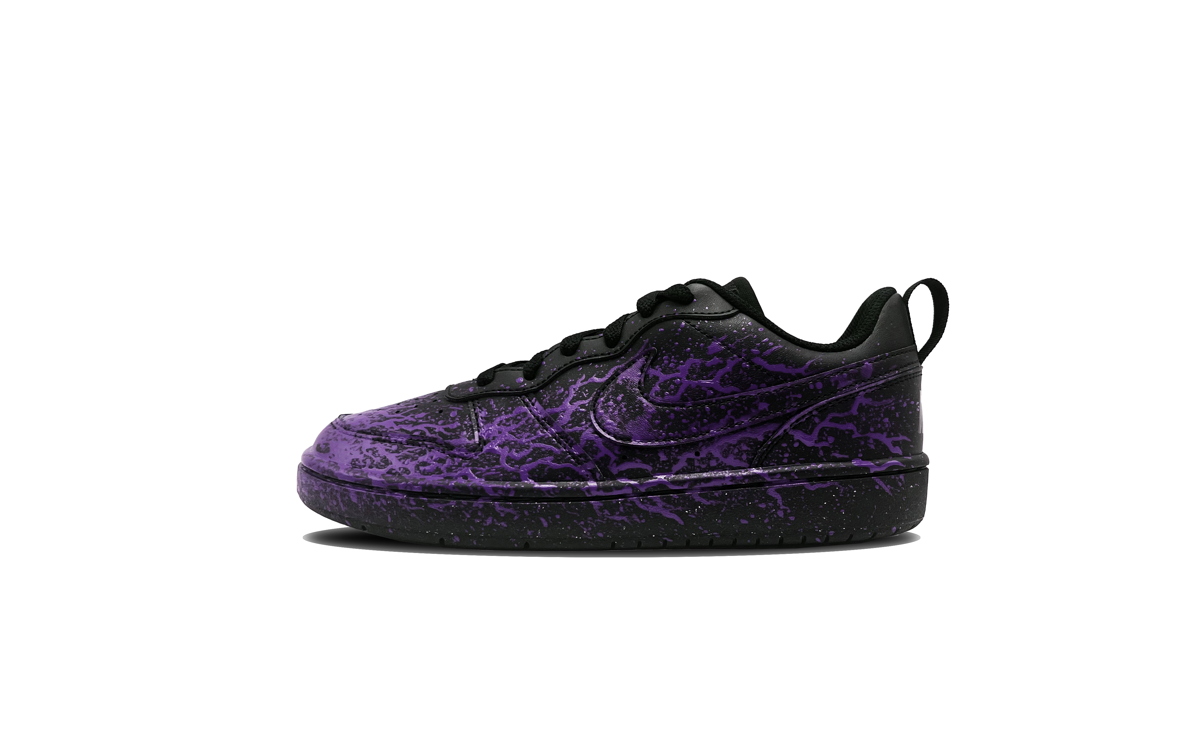 

Nike Кроссовки Court Borough Hellfire 5.0 Purple Balance Low для детей и подростков