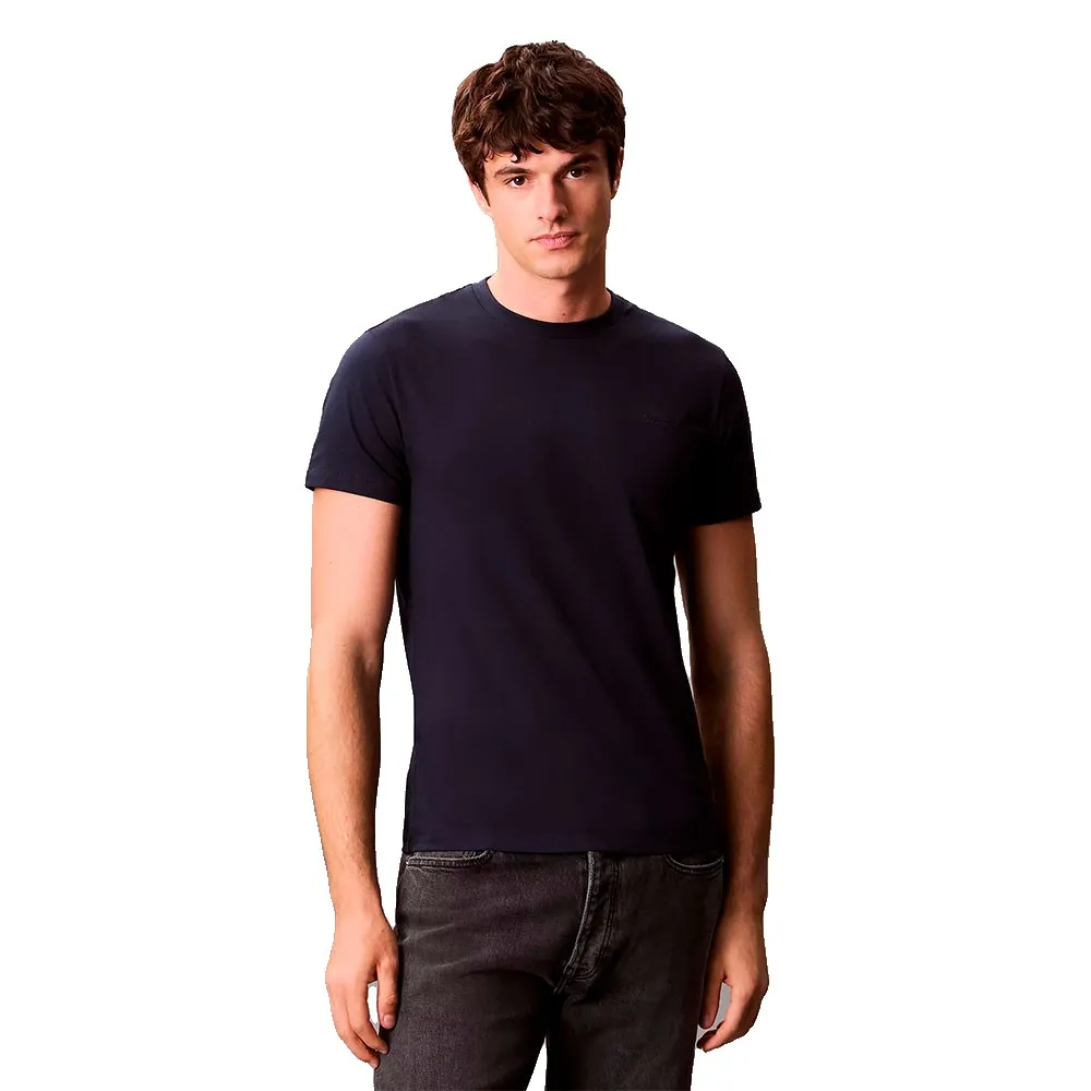 

Футболка с коротким рукавом Calvin Klein Liquid Touch Slim Fit, синий