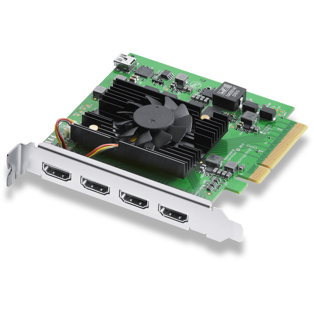 

Blackmagic Design DeckLink Quad HDMI Recorder Capture Card