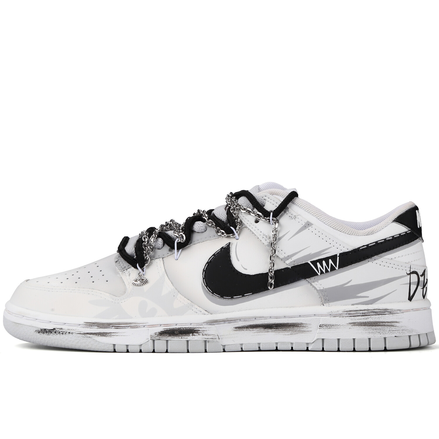 

Кроссовки Nike Dunk Skateboarding Shoes Men Low-top, черный