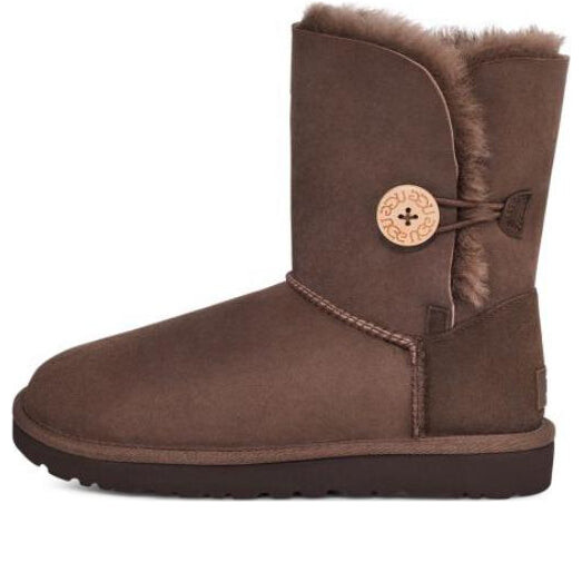Ботинки зимние UGG Bailey Button II, коричневый