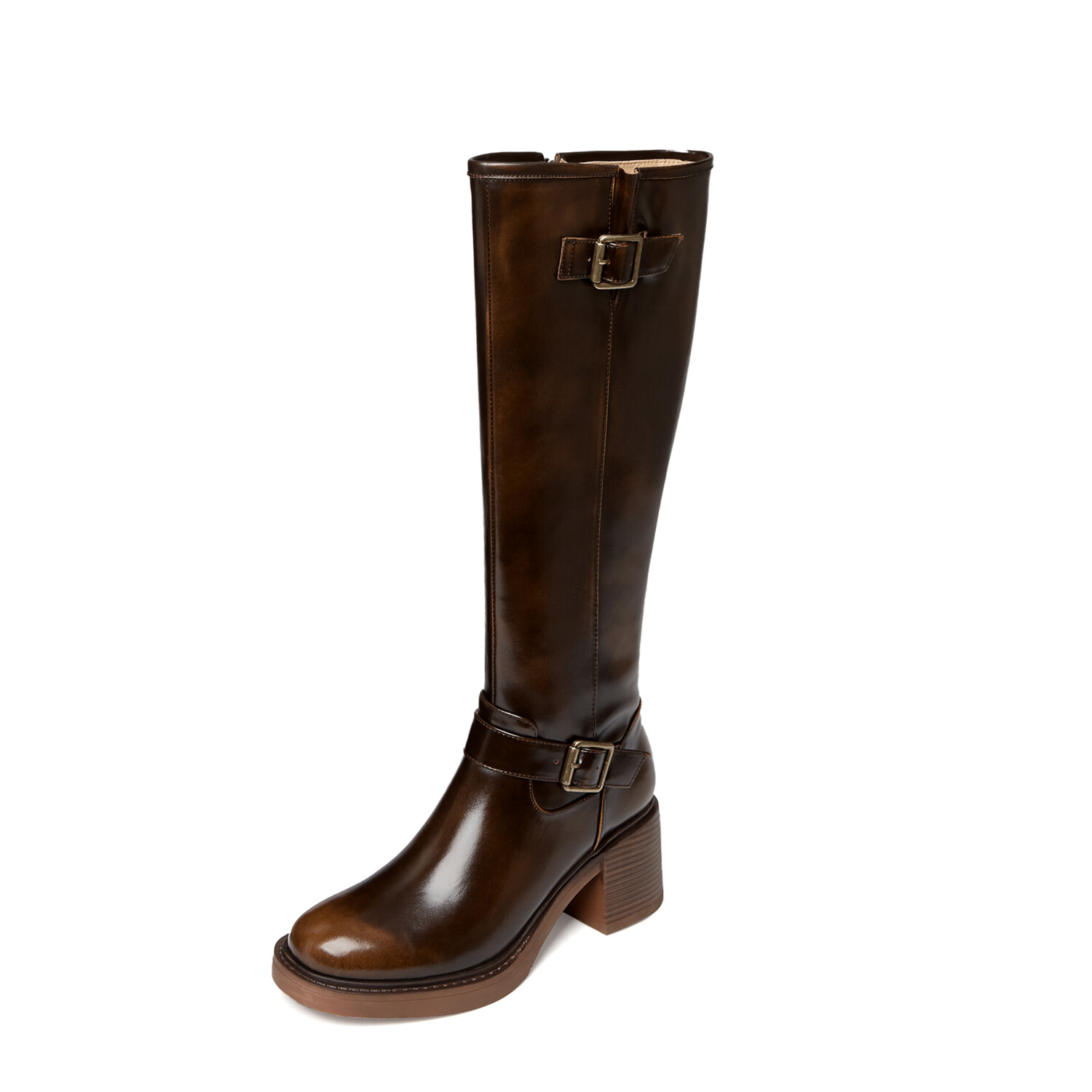 

Сапоги Mo Lin Knee-high Boots Women's, коричневый