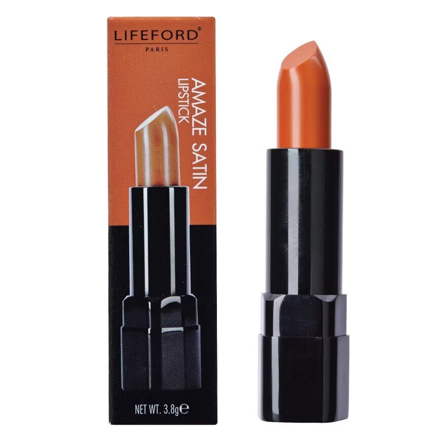 

Lifeford Сатиновая губная помада Amaze 3,8г. АС278, Red Chiness Rose