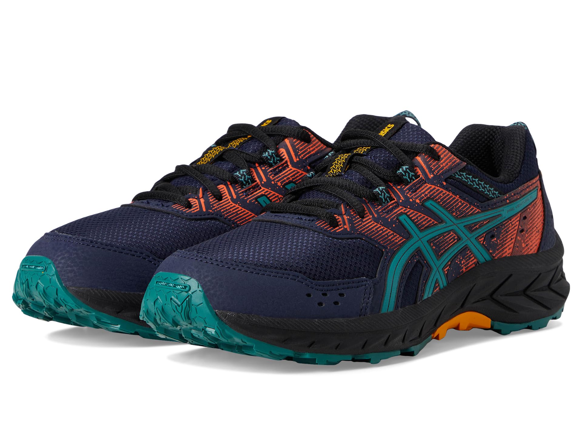 

Кроссовки ASICS Kids Pre Venture 9 GS, цвет Midnight/Rainy Lake