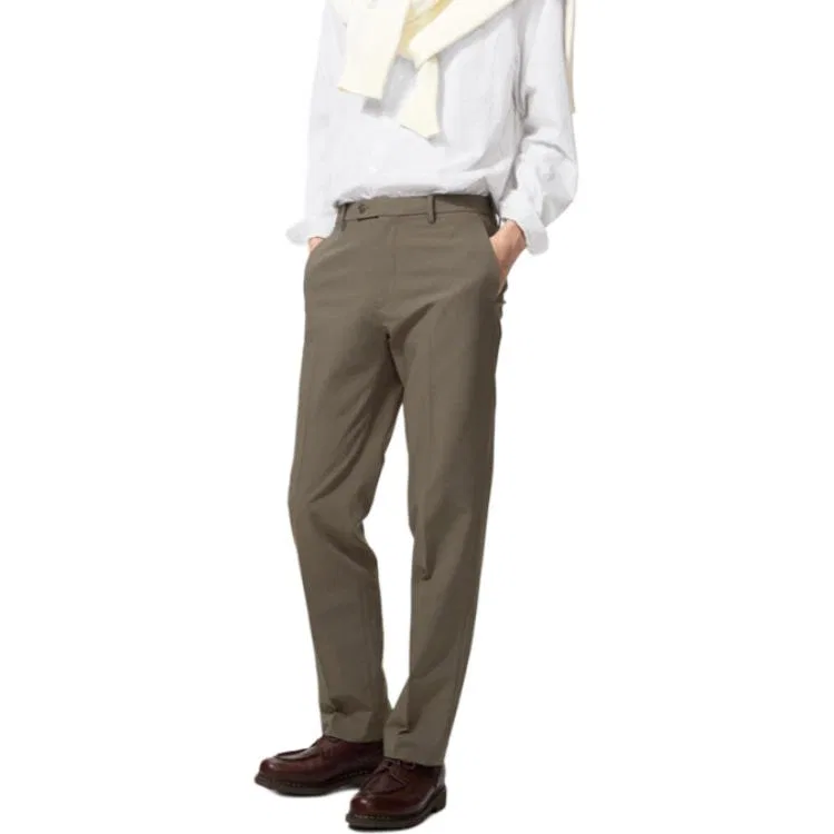 Брюки костюмные Unisex Light Umber Moderate UNIQLO
