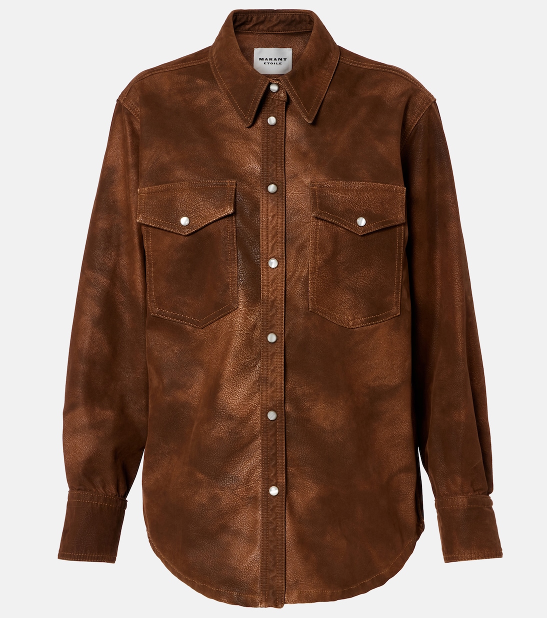 

Кардиган Karima из искусственной кожи Marant Etoile, Tabacco