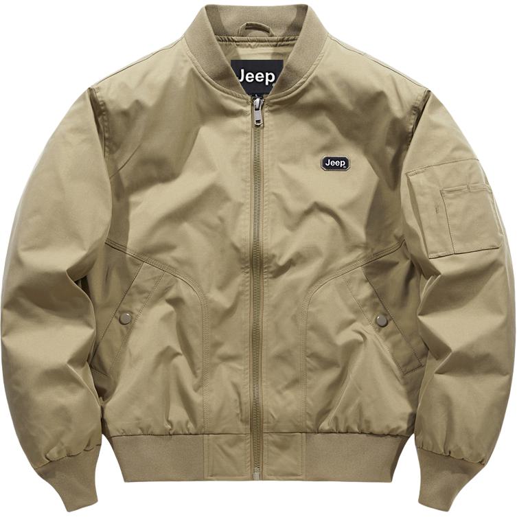 

Куртка Unisex Baseball Collar Moderate Others Jeep, хаки