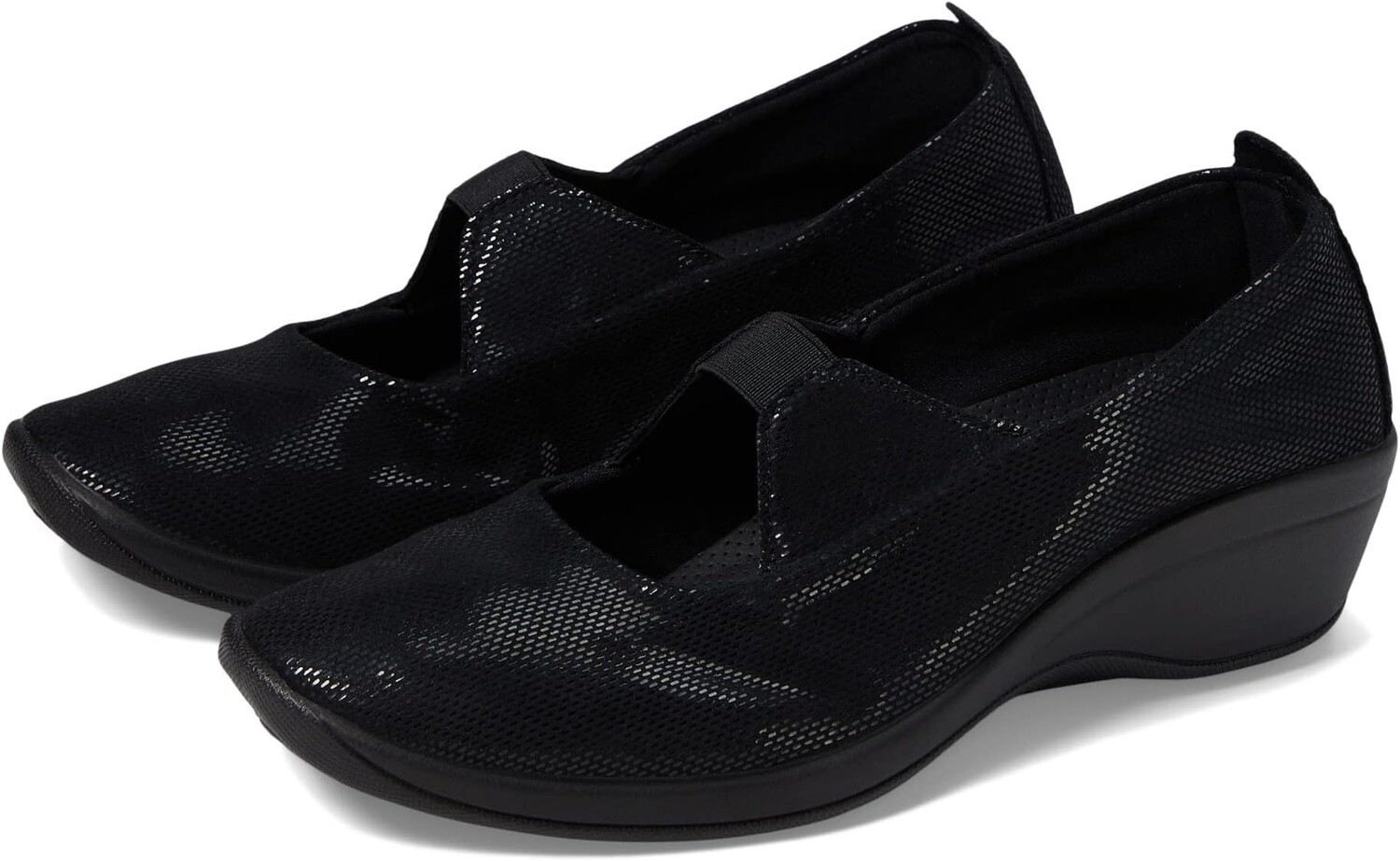 

Туфли на танкетке Seina Arcopedico, цвет Black Kaleidos