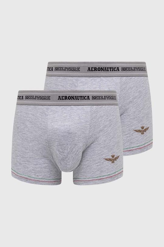 

Пара шорт-боксеров Aeronautica Militare, серый